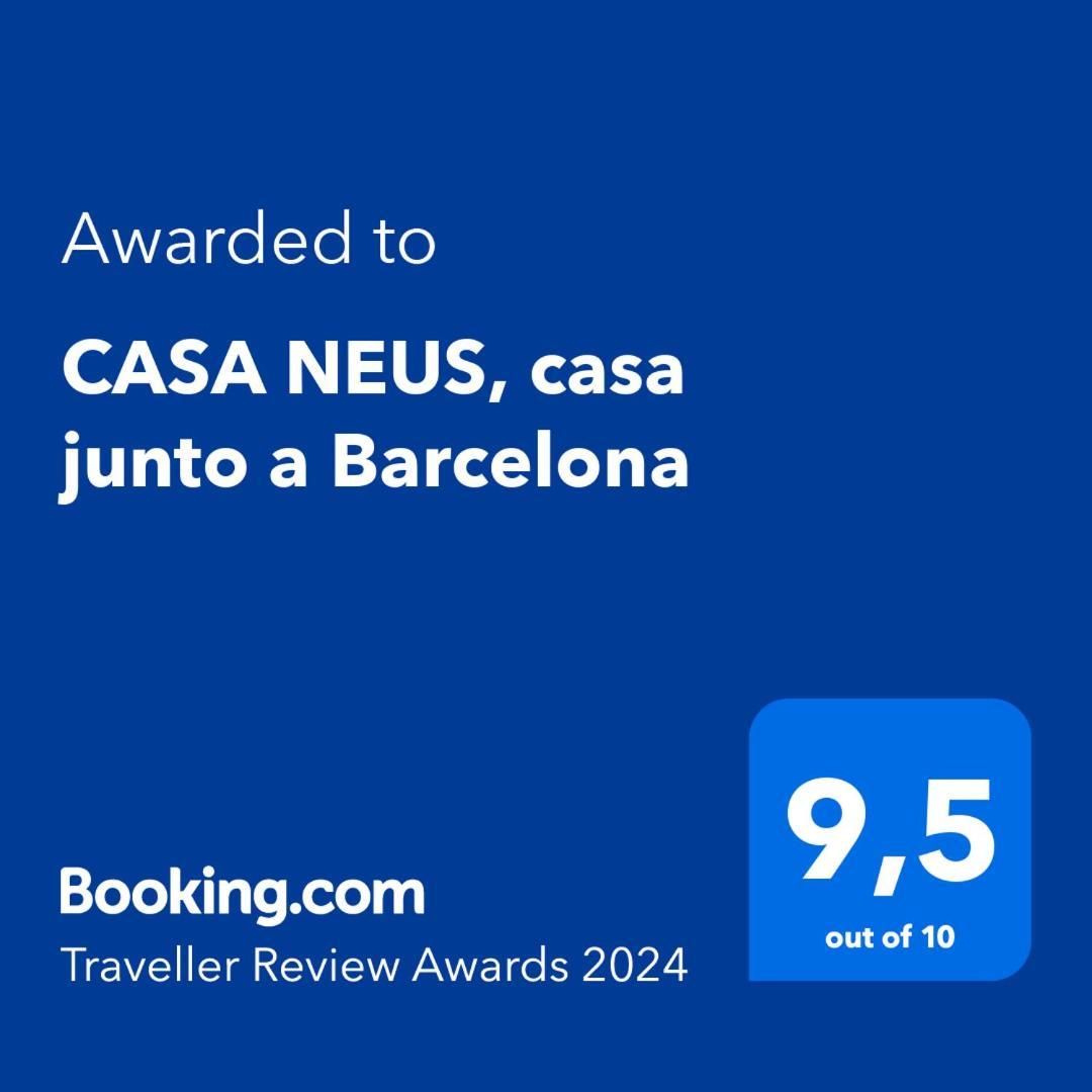 Casa Neus, Casa Cerca De Barcelona Villa Sant Feliu de Llobregat Eksteriør bilde